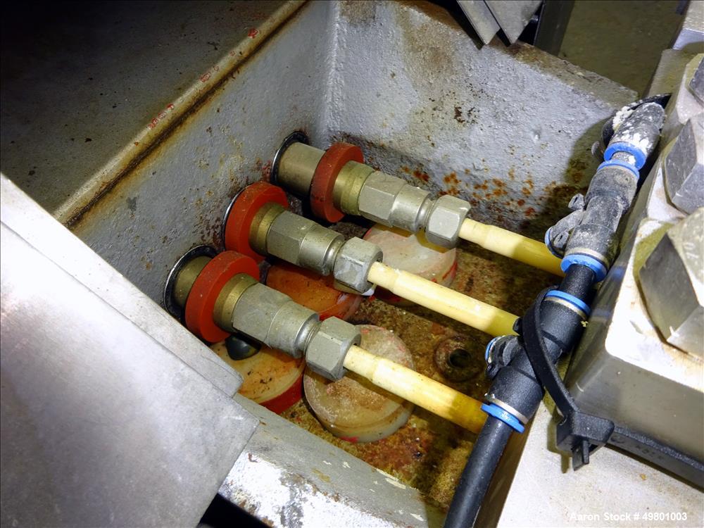 Used APV Rannie Homogenizer, Type 5-12, 38, 15-7Mo Stainless Steel.