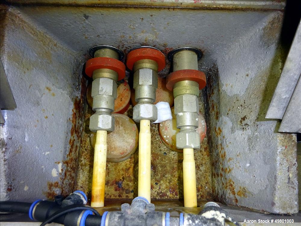 Used APV Rannie Homogenizer, Type 5-12, 38, 15-7Mo Stainless Steel.