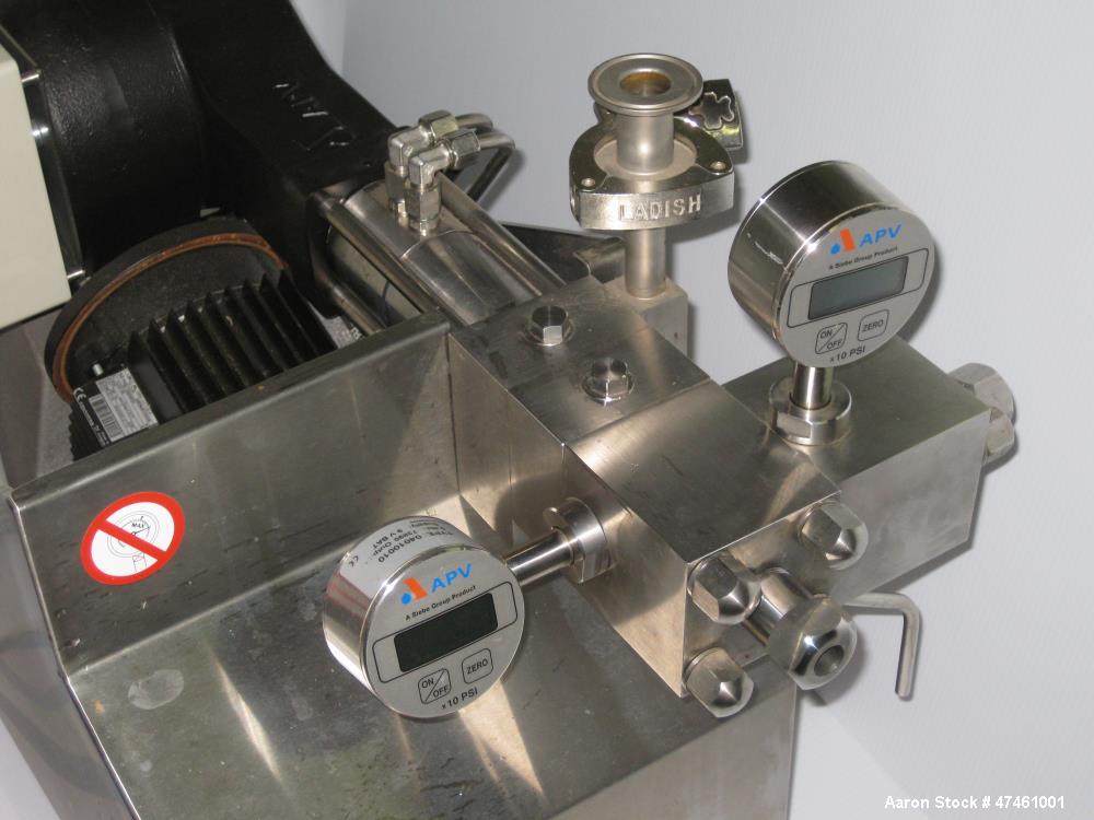 Used APV Lab Homogenizer, Model APV 1000.