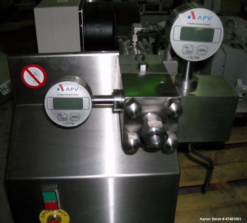 Used APV Lab Homogenizer, Model APV 1000.