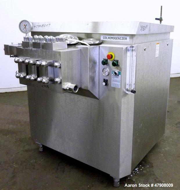 Used APV Homogenizer, Model APV37-4.3B, Stainless Steel.