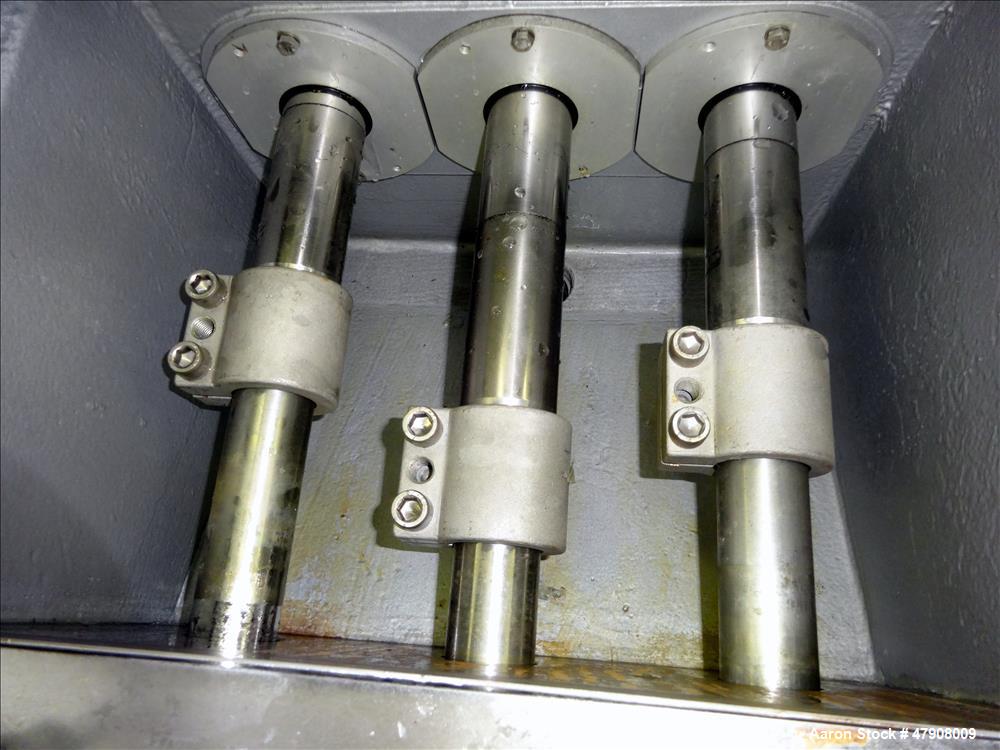 Used APV Homogenizer, Model APV37-4.3B, Stainless Steel.