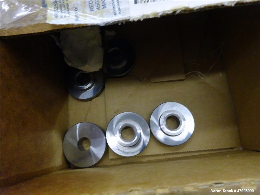 Used APV Homogenizer, Model APV37-4.3B, Stainless Steel.