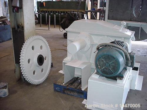 Used APV Rannie Blue Top Homogenizer, Model BT 45-120H. Two stage ball valve assembly, ball valves with three part housing and ceramic plungers, Allen Bradley Smart Motor controller, two pulsation da...