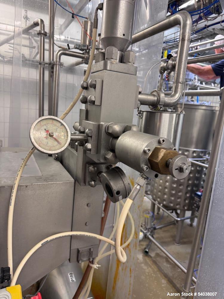 Used APV Homogenizer, Model BT.30.81 | 600 BAR / 9000 PSI | Stainless Steel | High-Pressure Juice Processing