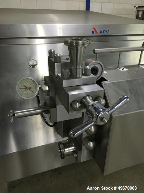 Used APV Gaulin Homogenizer, Type G 132Q-2.5P.