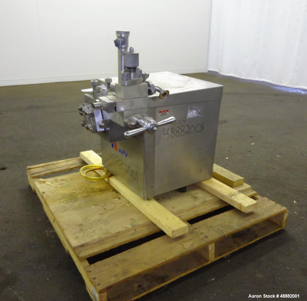 Used APV Homogenizer, Type LAB1006TBSX, 304 St