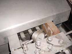 USED:Gaulin homogenizer, model 1000MF18B25PS, stainless steel.Capacity 1000 gallons per hour. 2 stage homogenizing valve assembly,manually operated. Poppet style suction and discharge valves. Require...
