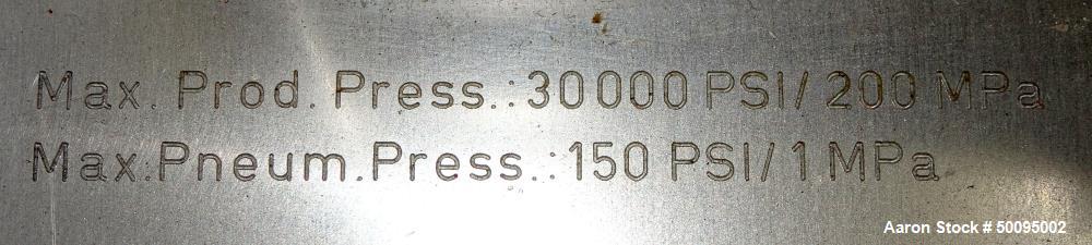 Used Avestin Emulsiflex High-Pressure Homogenizer