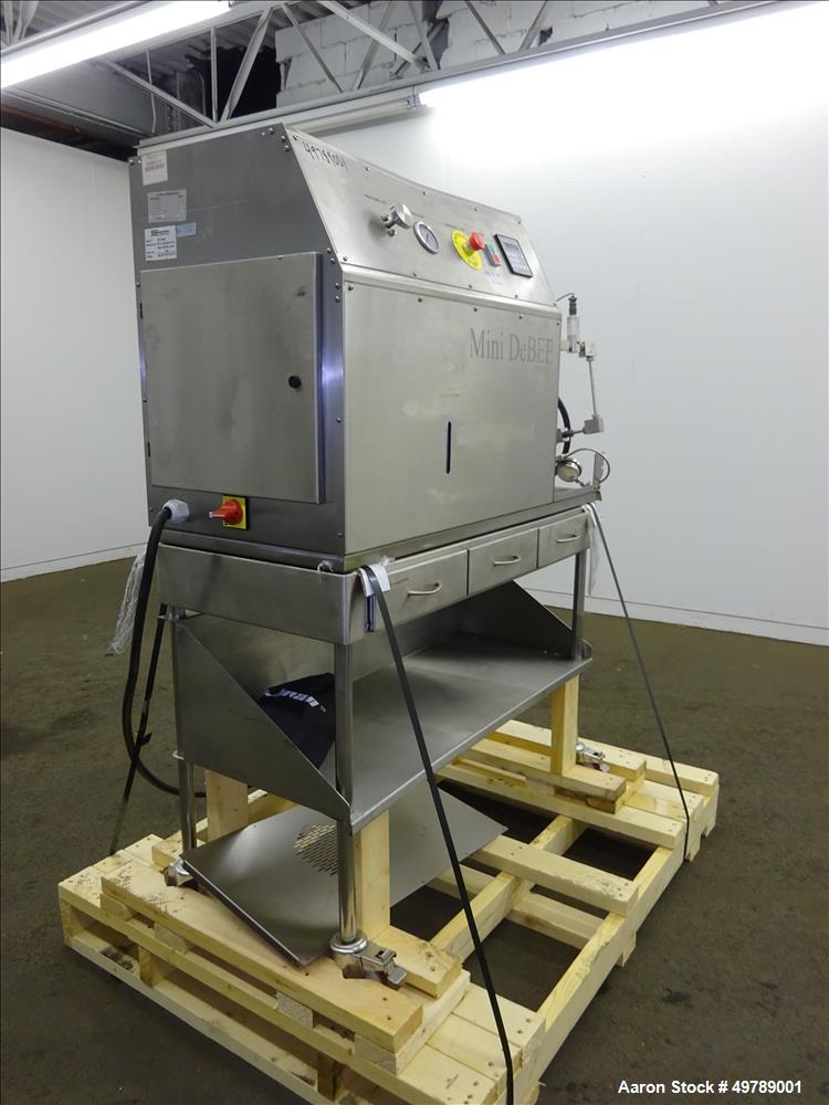 Used- B.E.E. International Ltd. Homogenizer, Model Mini DeBEE.