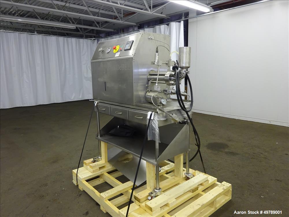 Used B.E.E. International Ltd. Homogenizer, Model Mini DeBEE.