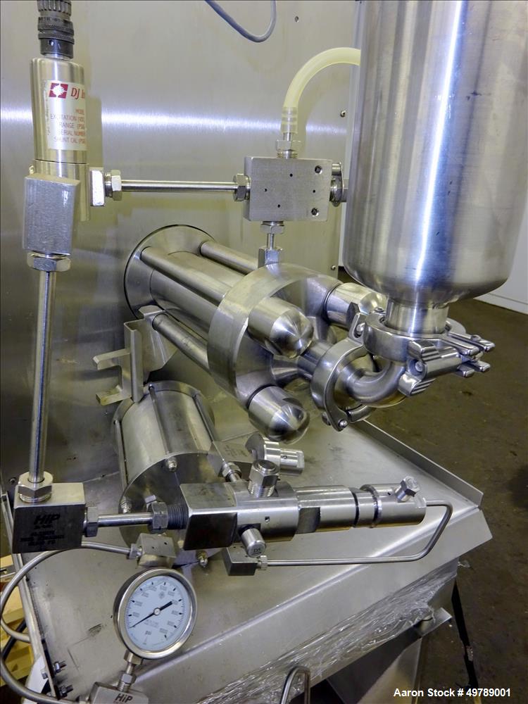 Used B.E.E. International Ltd. Homogenizer, Model Mini DeBEE.