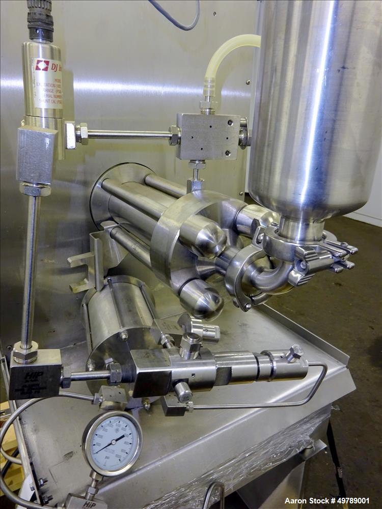 Used- B.E.E. International Ltd. Homogenizer, Model Mini DeBEE.