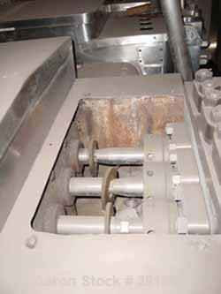 Used Cherry Burrell Homogenizer, Model SS7500-TGR-HD6. Set to operate at a flow rate of 3,000 gallons per hour at an operating pressure of 4500 psi. Stainless steel clad frame. Stainless steel head. ...
