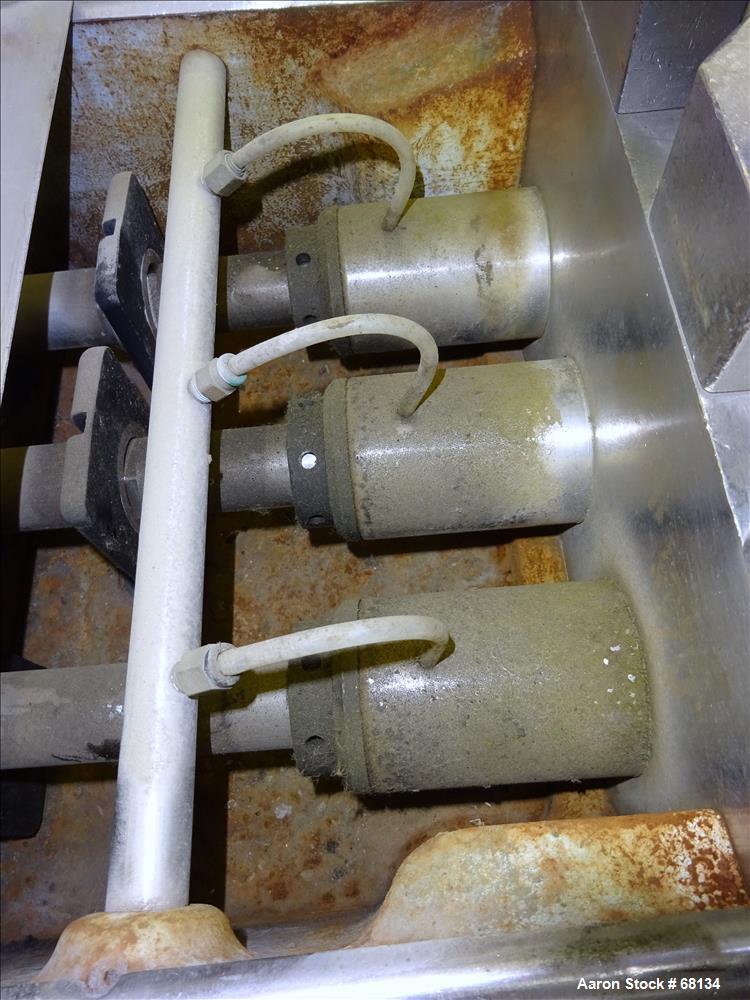 Used Stainless Steel APV Crepaco Homogenizer, Model 3DL421