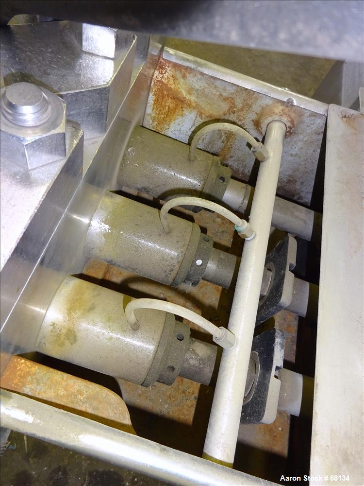 Used Stainless Steel APV Crepaco Homogenizer, Model 3DL421