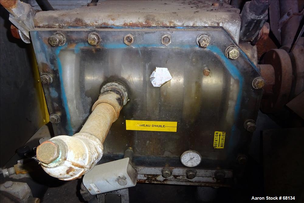 Used Stainless Steel APV Crepaco Homogenizer, Model 3DL421