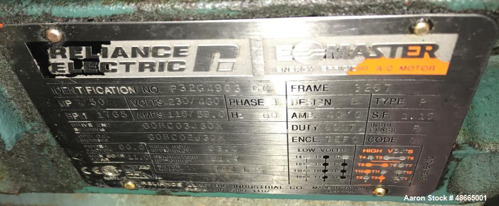 Used APV Homogenizer, Model G55-5B, 316 Stainless Steel.