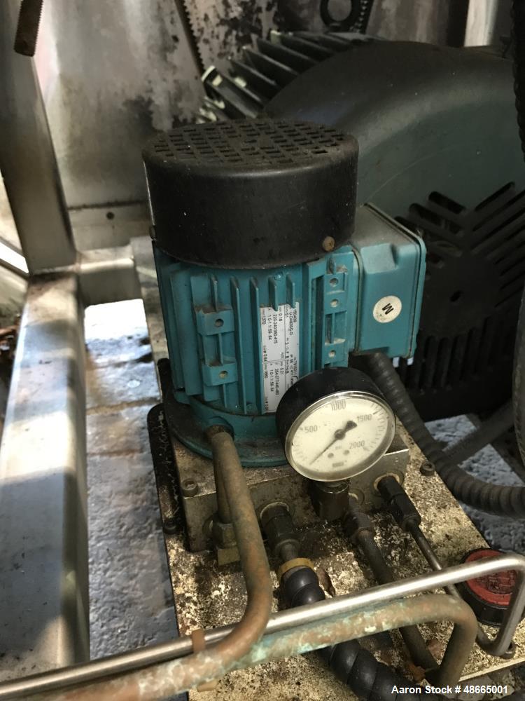 Used APV Homogenizer, Model G55-5B, 316 Stainless Steel.