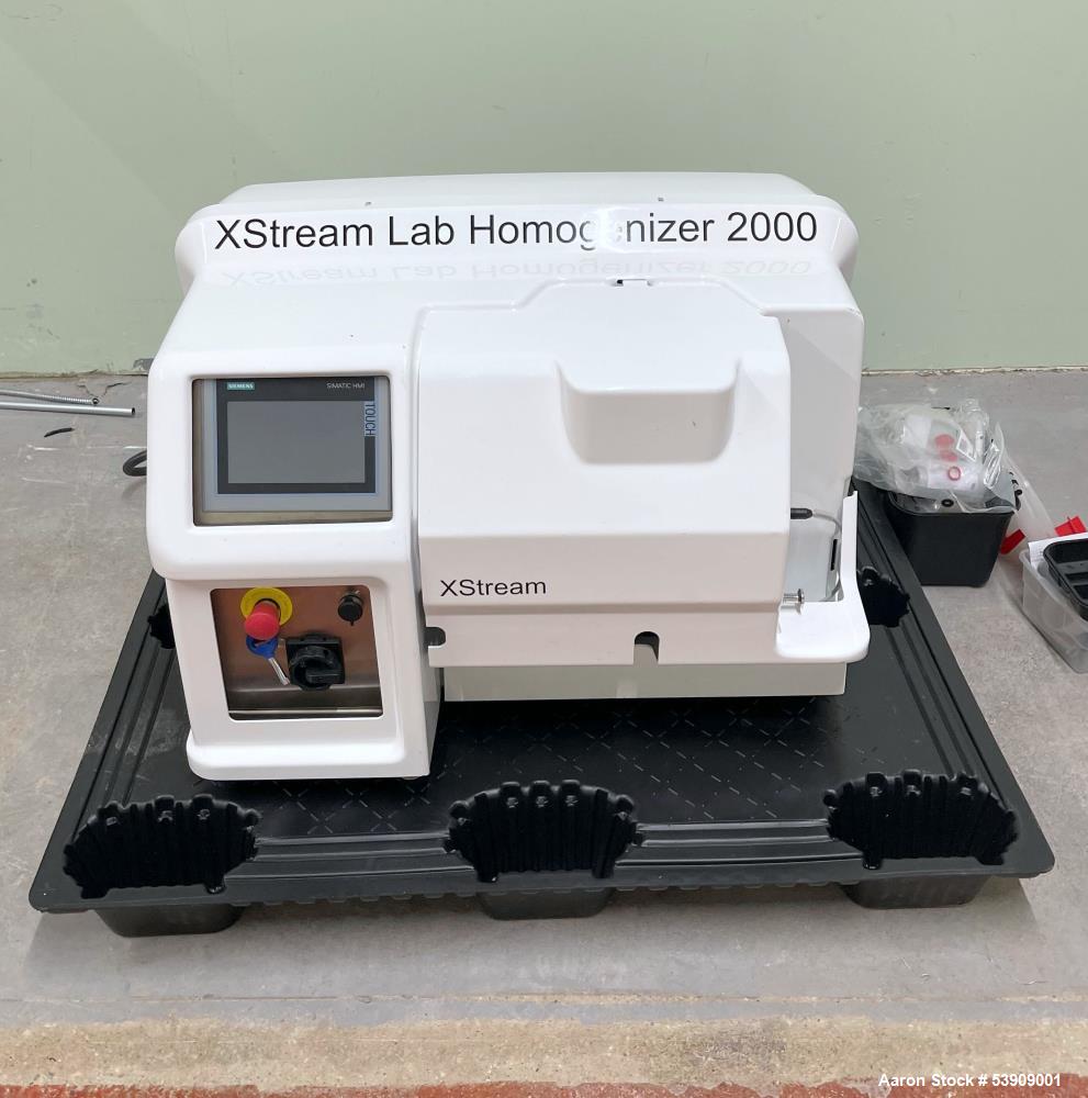 Used GEA XStream Lab Homogenizer 2000 – 200 MPa, 9 L/H, NiSoX-Valve, 2022