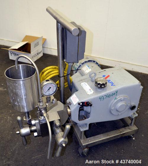 Used- APV Gaulin Laboratory Homogenizer, Model 15