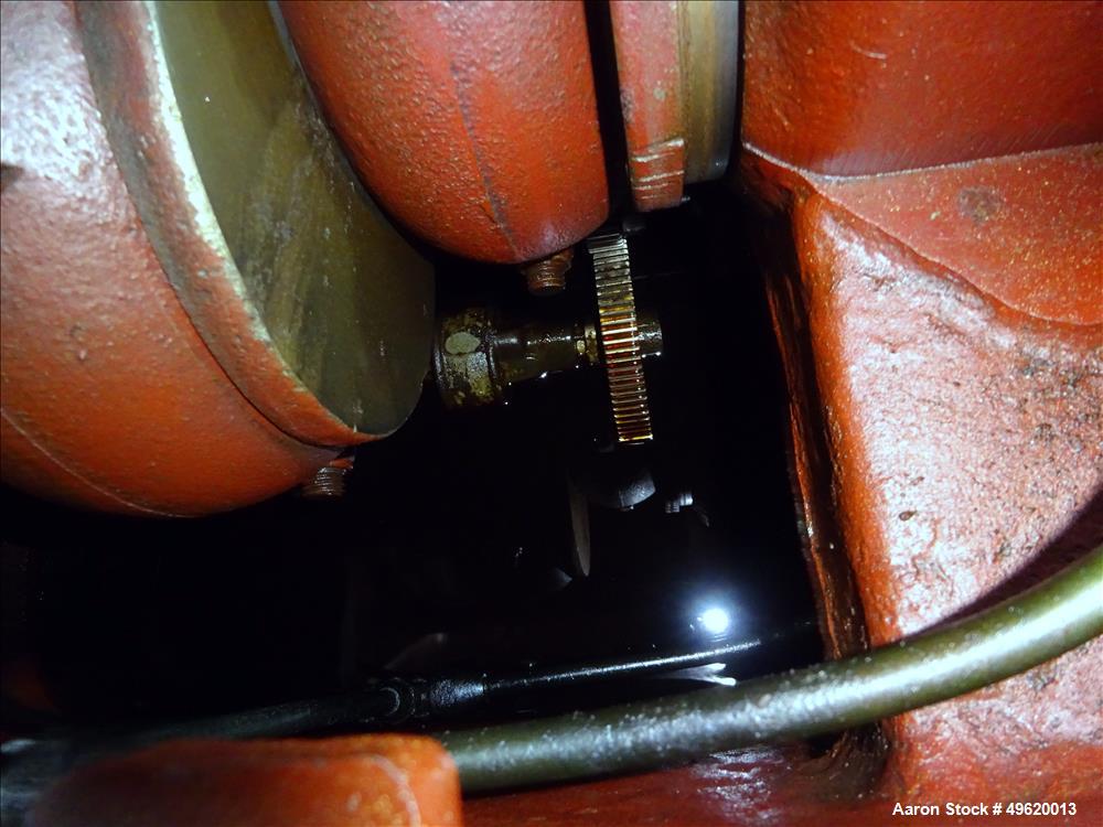 Used Gaulin Homogenizer, Model 160 M6 10 TBS, Stainless Steel.