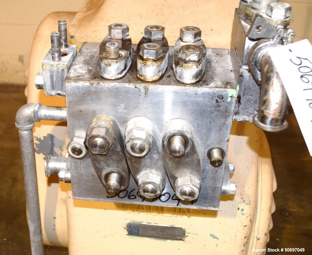 Used Gaulin Homogenizer, Type 190-M3-2.5TBS