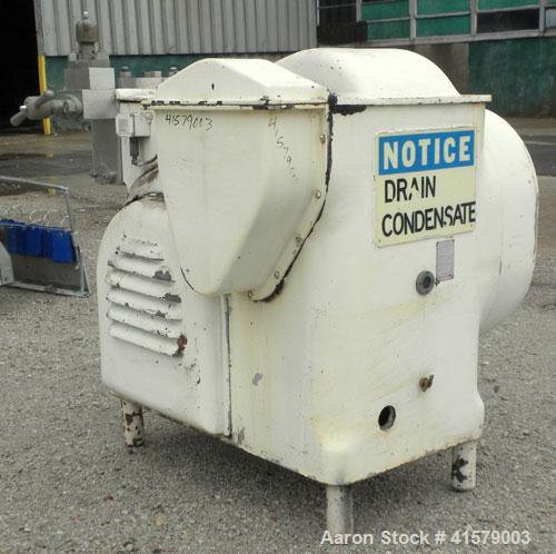 Used- Gaulin Homogenizer, Model 800M63TPS, 304 stainless steel. Capacity 1000 gallons per hour, 3000 psi maximum. 2 stage ho...