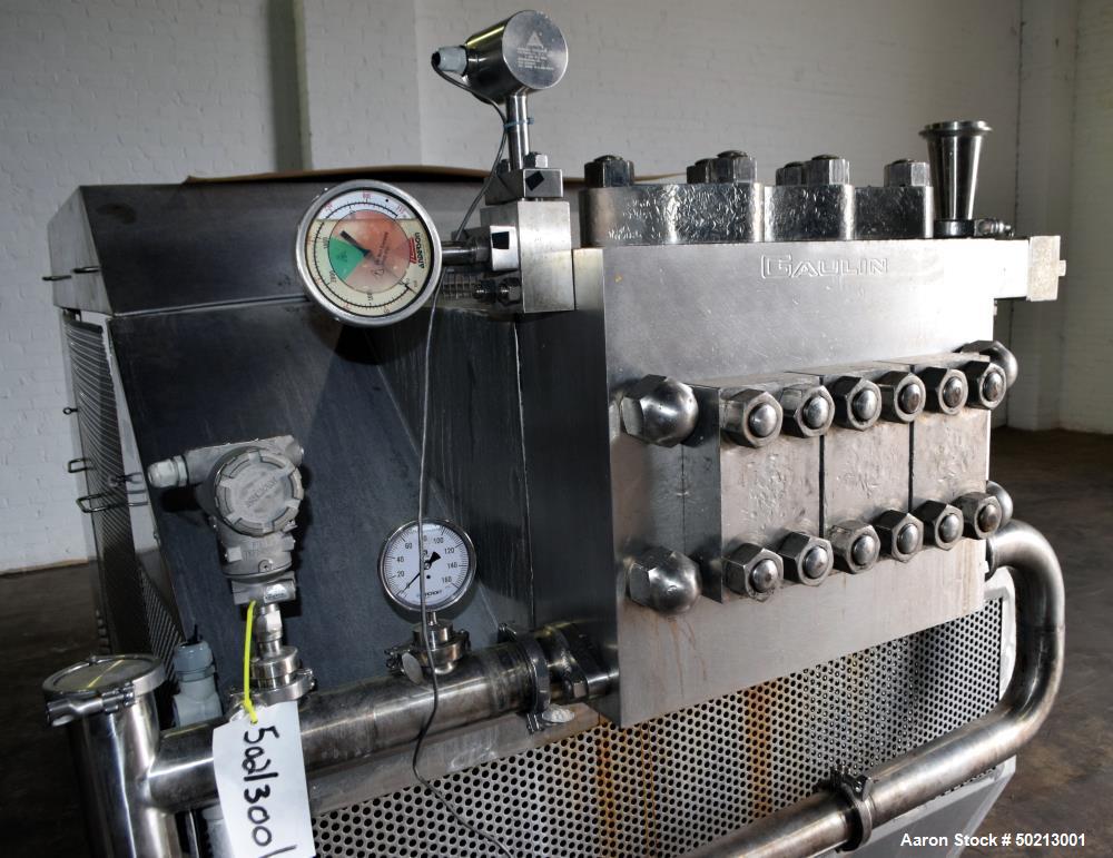 Used APV Gaulin MS45 Food / Dairy Homogenizer