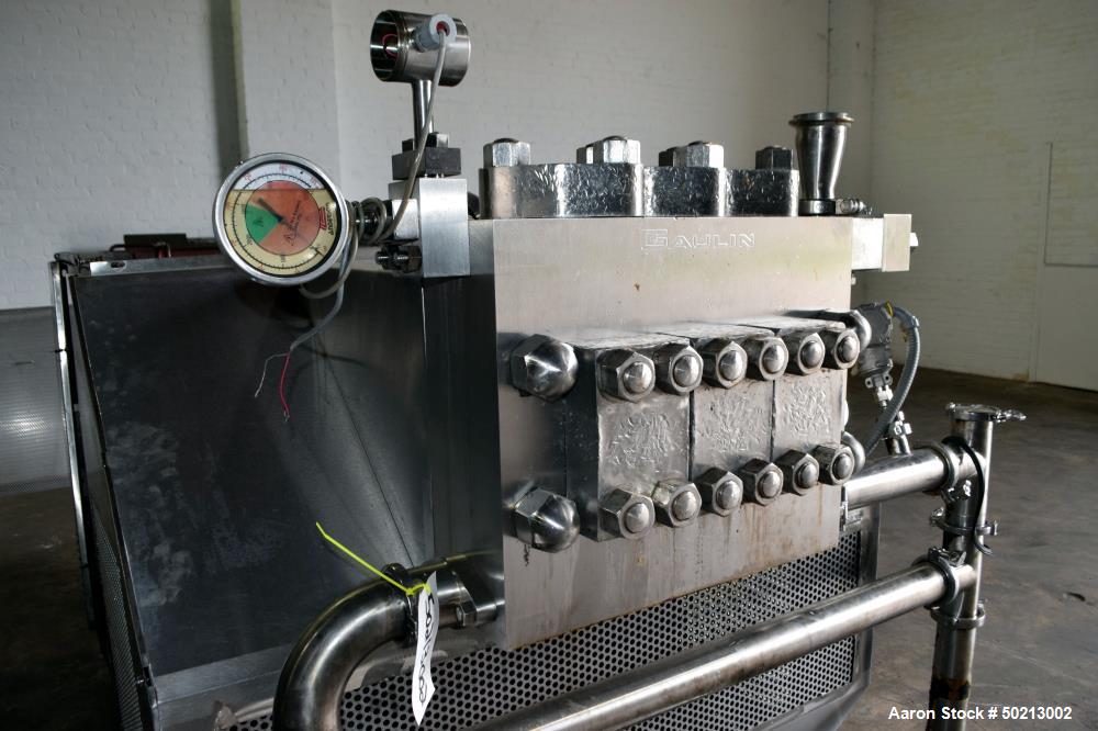 Used APV Gaulin Homogenizer, Model MS45.