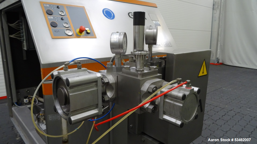 Used – GEA Niro Soavi NS3037H Homogenizer – 750 BAR, 1,000 LPH, Stainless Steel