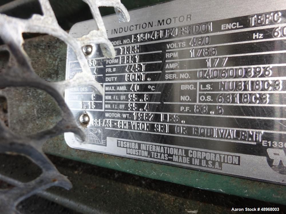 Used GEA Niro Soavi Homogenizing High Pressure Pump, Type NS3075P.