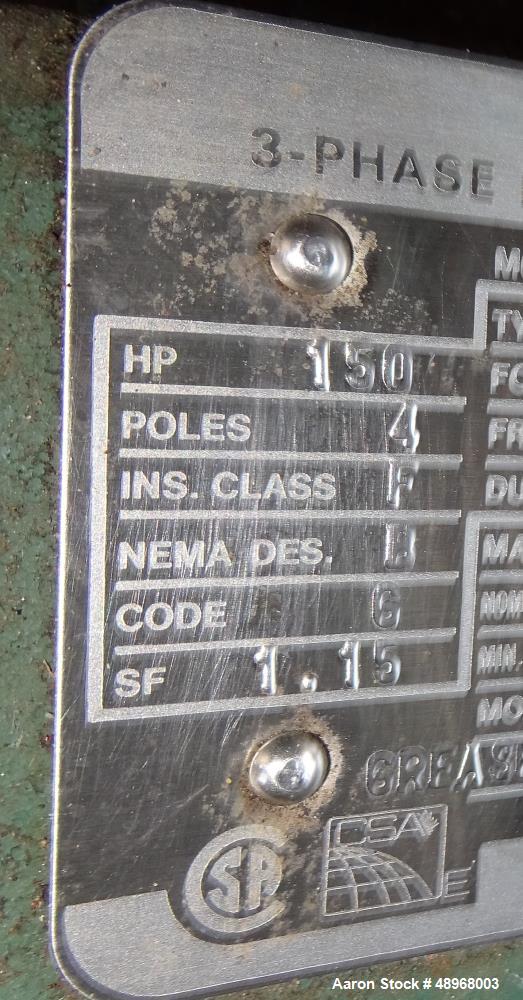 Used GEA Niro Soavi Homogenizing High Pressure Pump, Type NS3075P.