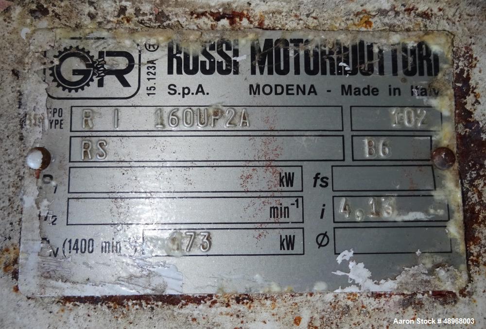 Used GEA Niro Soavi Homogenizing High Pressure Pump, Type NS3075P.