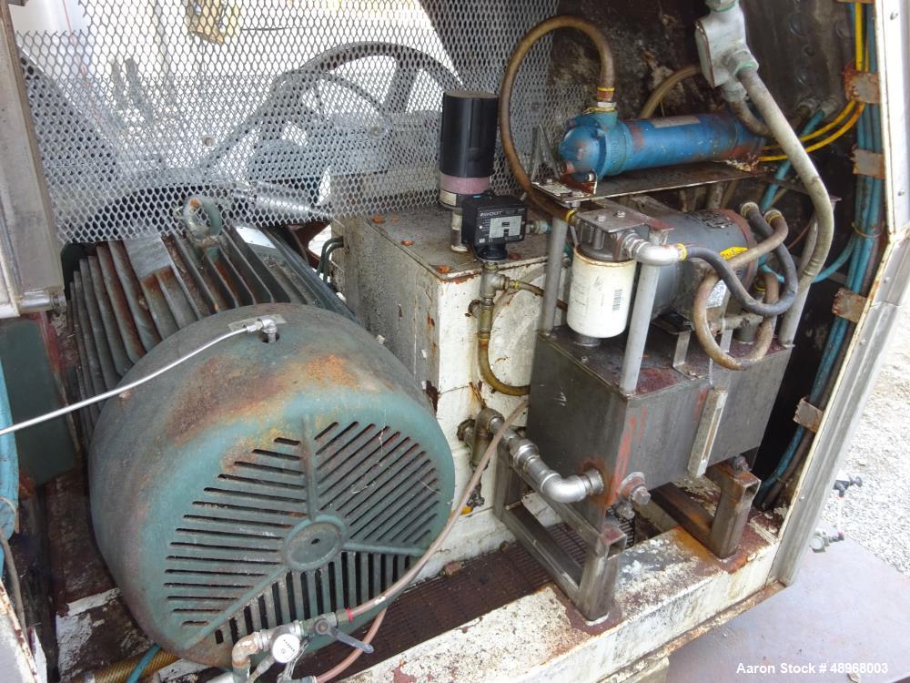 Used- GEA Niro Soavi Homogenizing High Pressure Pump, Type NS3075P.