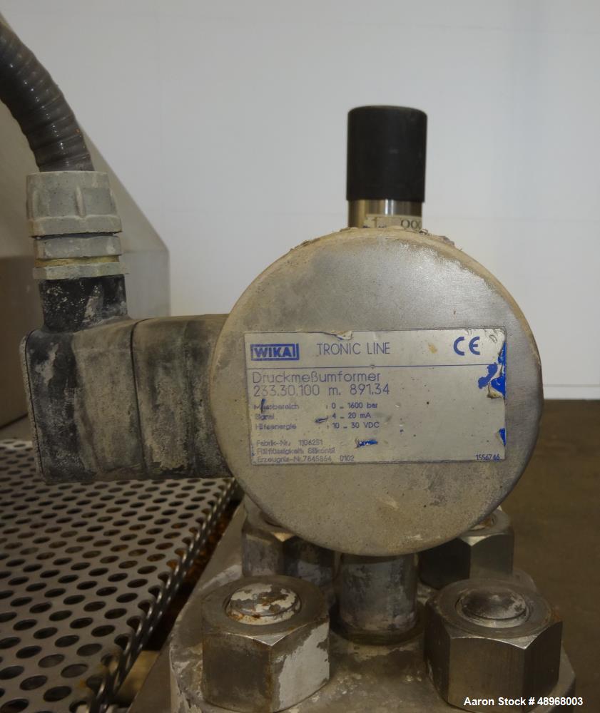 Used GEA Niro Soavi Homogenizing High Pressure Pump, Type NS3075P.