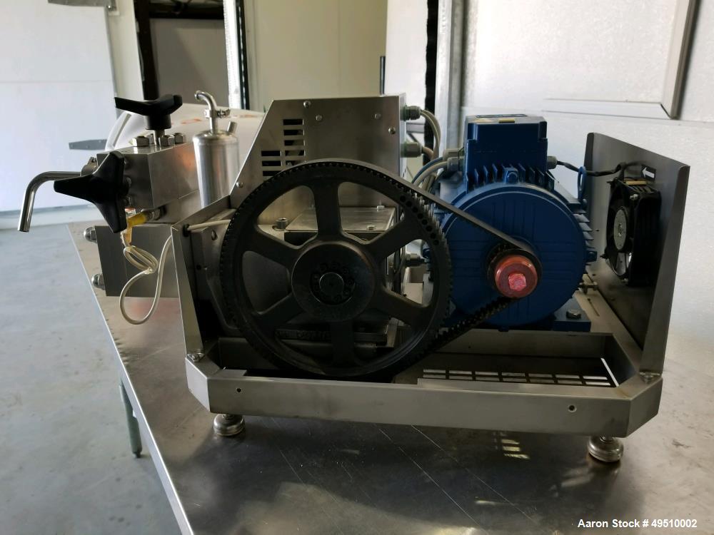 Used GEA Niro Soavi, Panda Plus 2000 Bench Top Homogenizer, Rated 200 MPa. Stainless steel. Year. 2012.