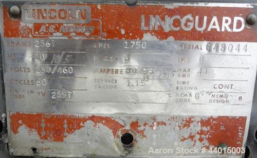 Used Manton-Gaulin Sub-Micron Disperser Homogenizer, Type 125KL3-5BS, 304 Stainless Steel.  Capacity 125 gallons per hour, 5000 psi maximum.  2 Stage homogenizing valve assembly.  Ball  valves, sprin...