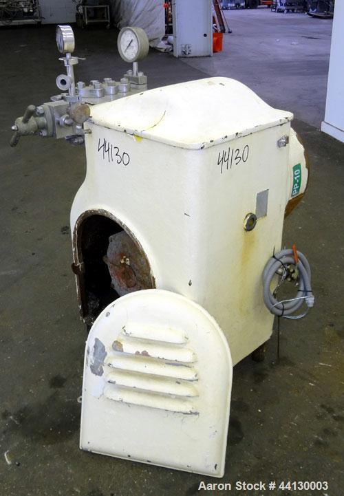Used Stainless Steel Manton Gaulin Homogenizer, Model 60HPKF3 5BS