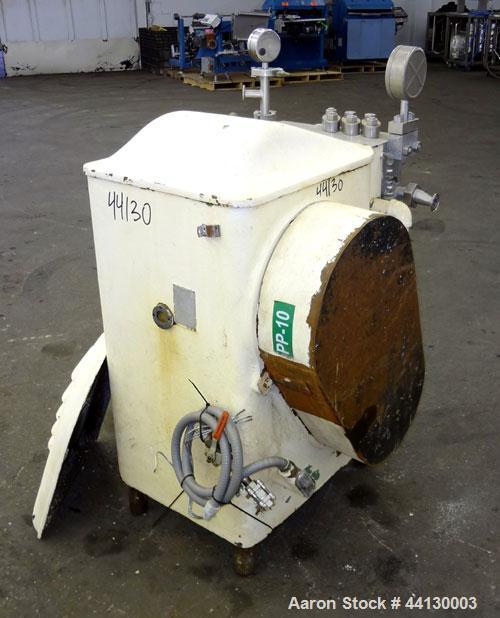 Used Stainless Steel Manton Gaulin Homogenizer, Model 60HPKF3 5BS