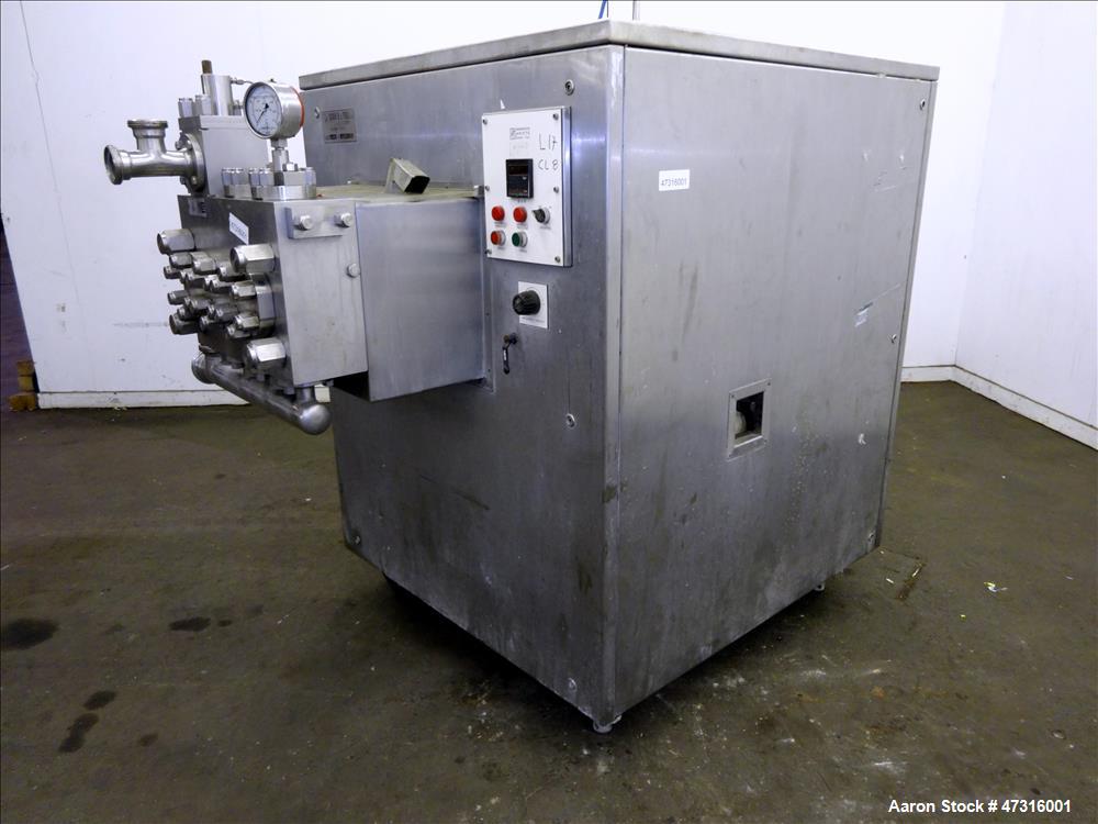 Used GEA Niro Soavi Dairy Homogenizer