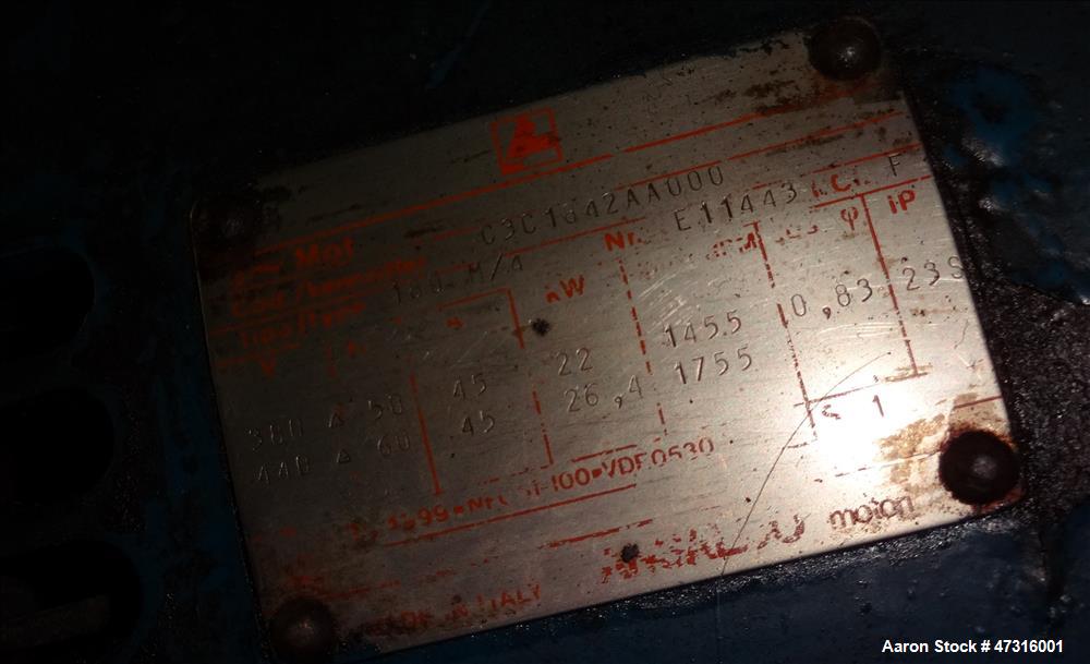 Used GEA Niro Soavi Dairy Homogenizer