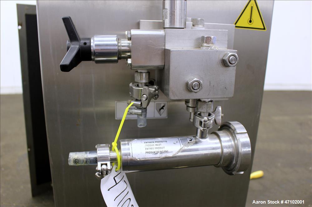 Used- Niro Soavi Homogenizer, Type NS1002H, 304 Stainless Steel.