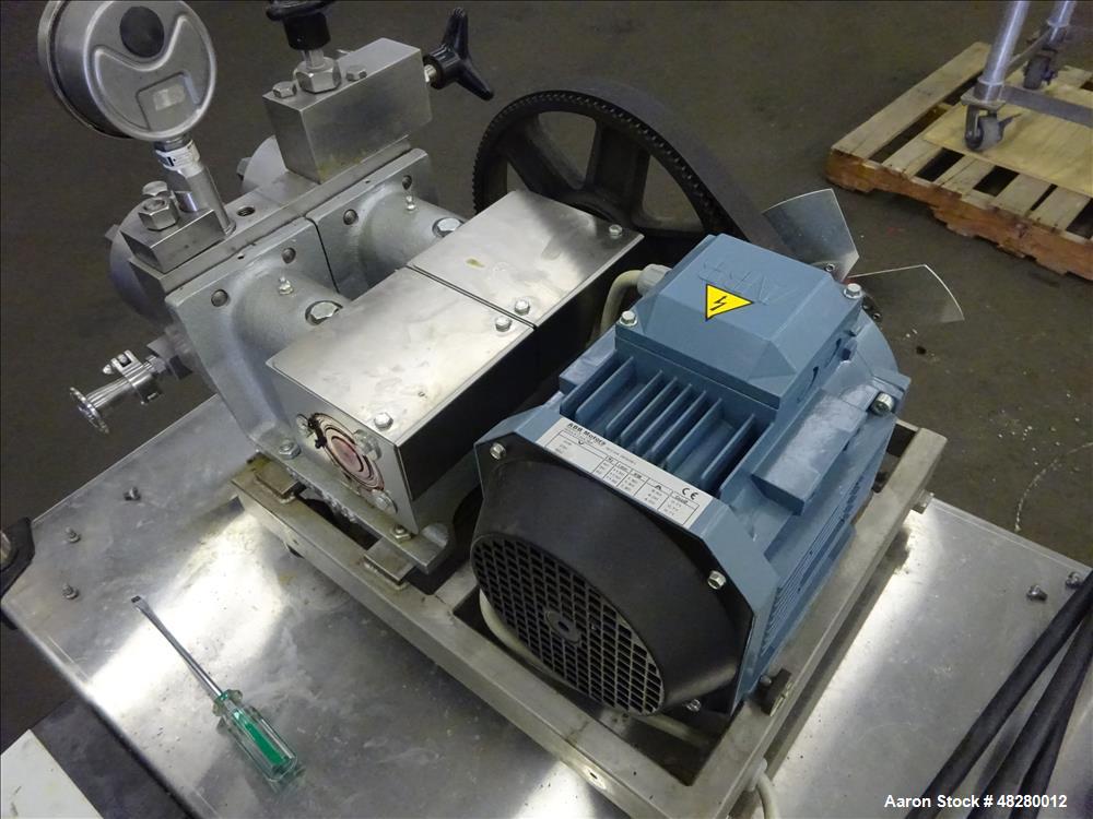 Used GEA Niro Soavi Panda High Pressure Laboratory Homogenizer, Model NS2001H.