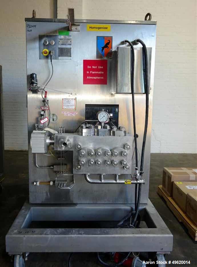 Used- Niro Soavi Homogenizer, Model NS3037-H, Stainless Steel.