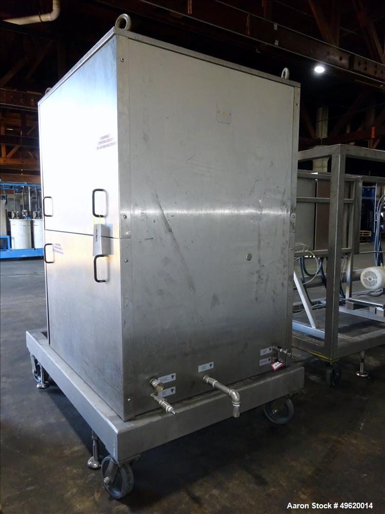 Used Niro Soavi Homogenizer, Model NS3037-H, Stainless Steel.
