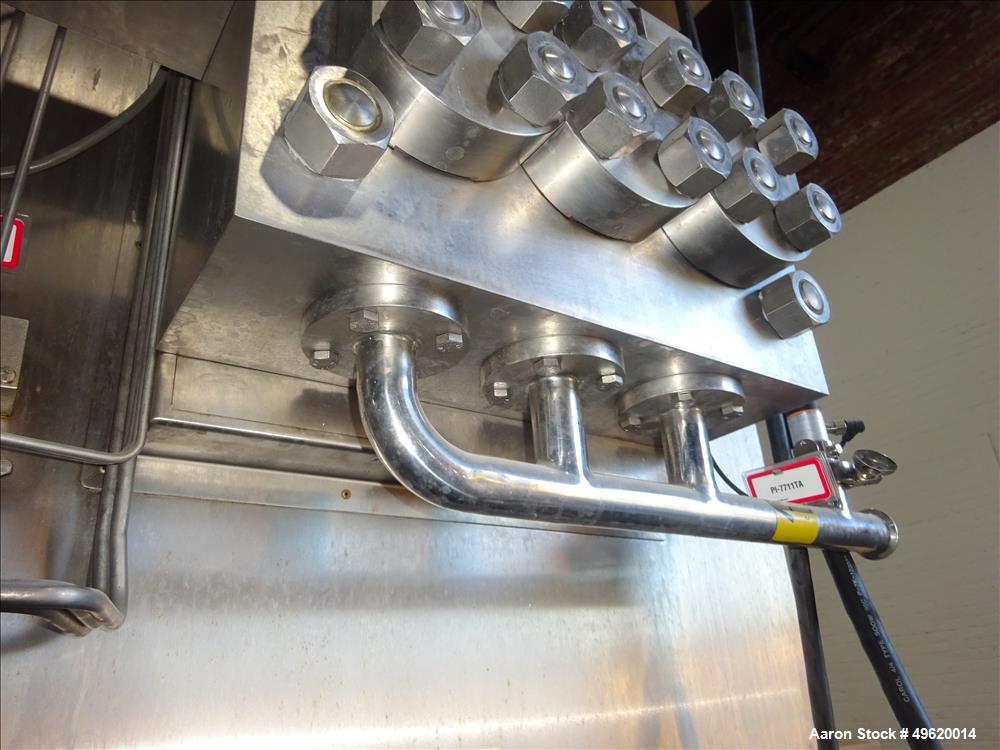 Used Niro Soavi Homogenizer, Model NS3037-H, Stainless Steel.