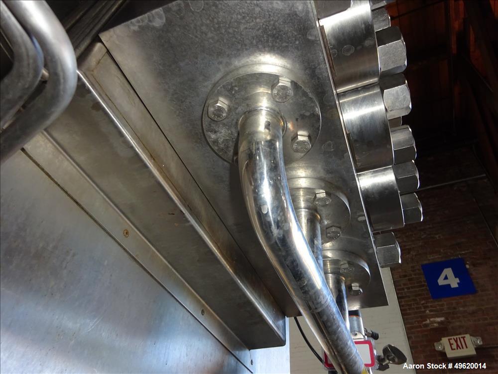 Used Niro Soavi Homogenizer, Model NS3037-H, Stainless Steel.