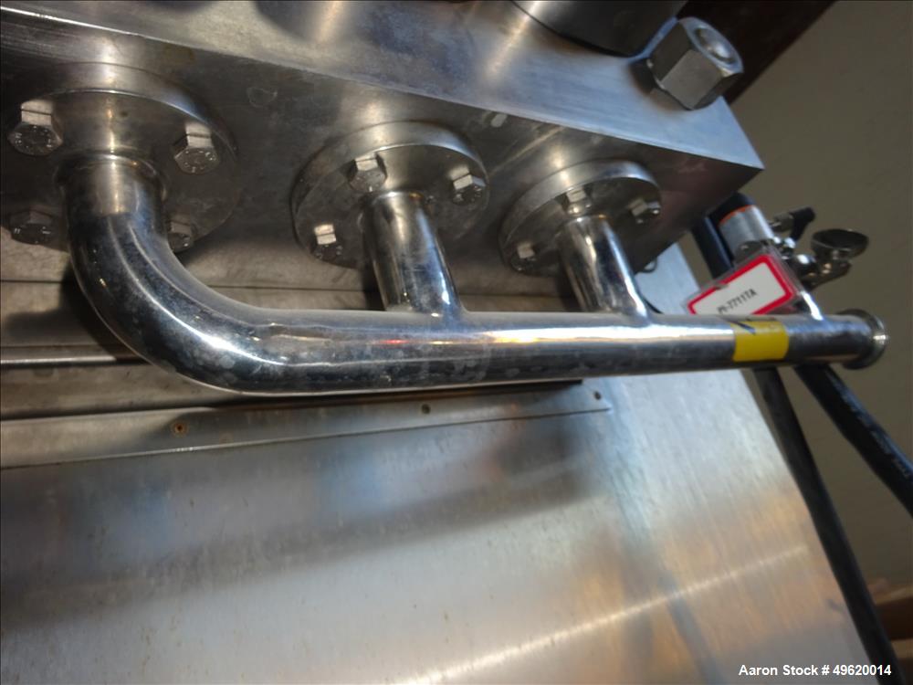 Used Niro Soavi Homogenizer, Model NS3037-H, Stainless Steel.