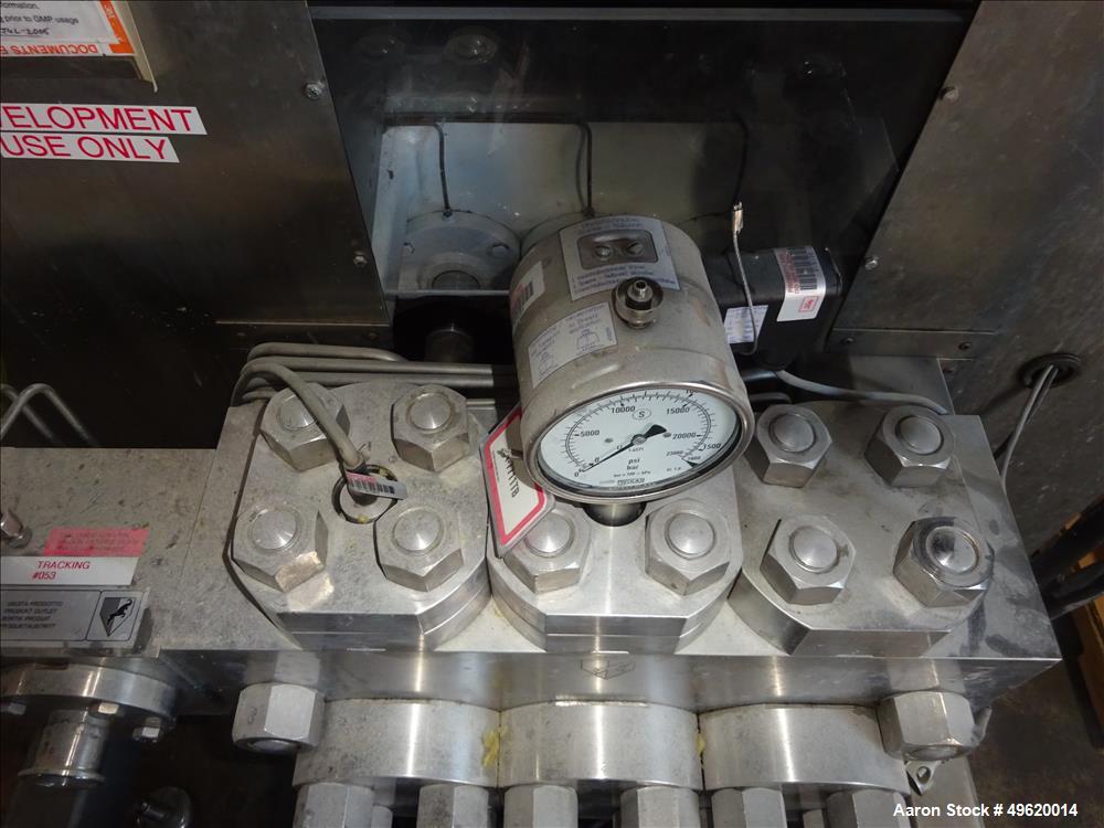 Used Niro Soavi Homogenizer, Model NS3037-H, Stainless Steel.